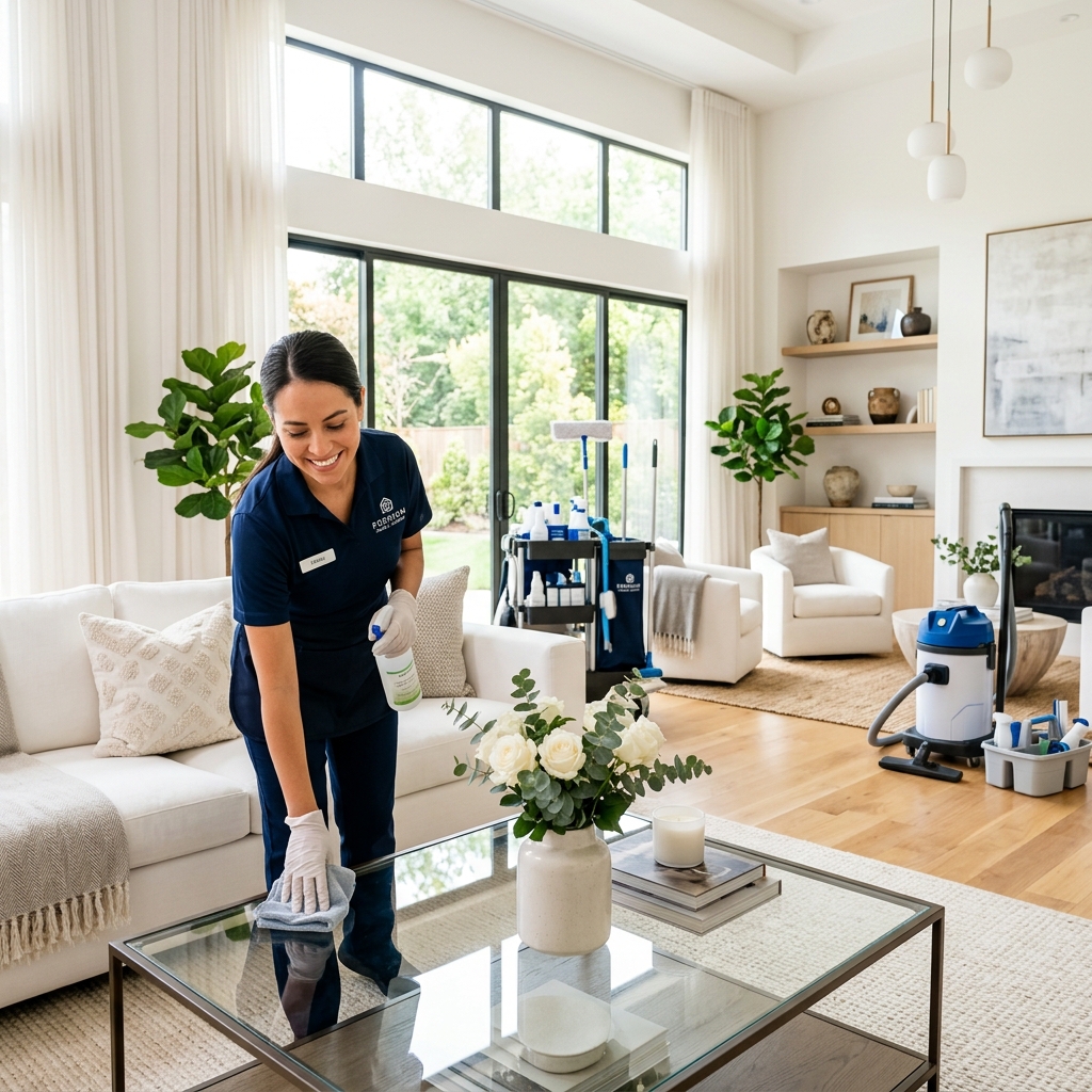 Professional home cleaning service